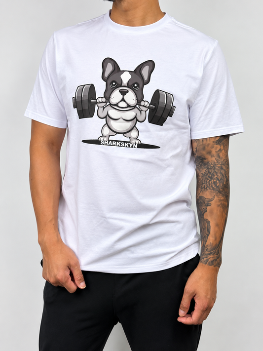 Pug Squat Fitted T MEDIUM