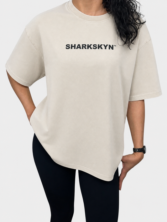 Beige Classic T oversized