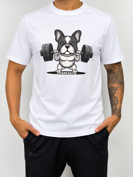 Pug Squat Fitted T MEDIUM