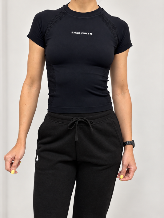 Performance fit Tee BLACK