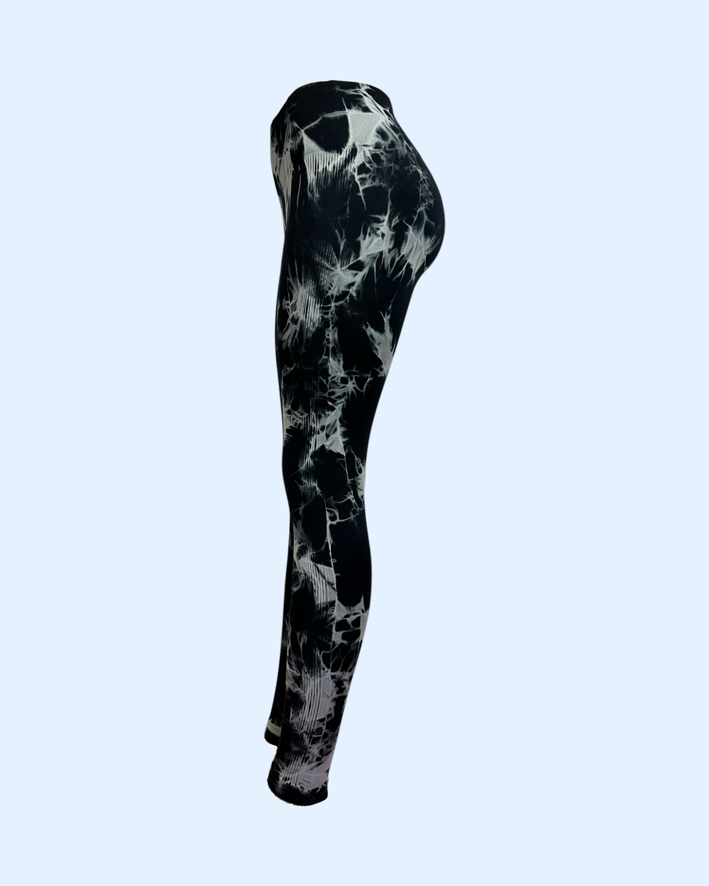 Marble Black Leggings