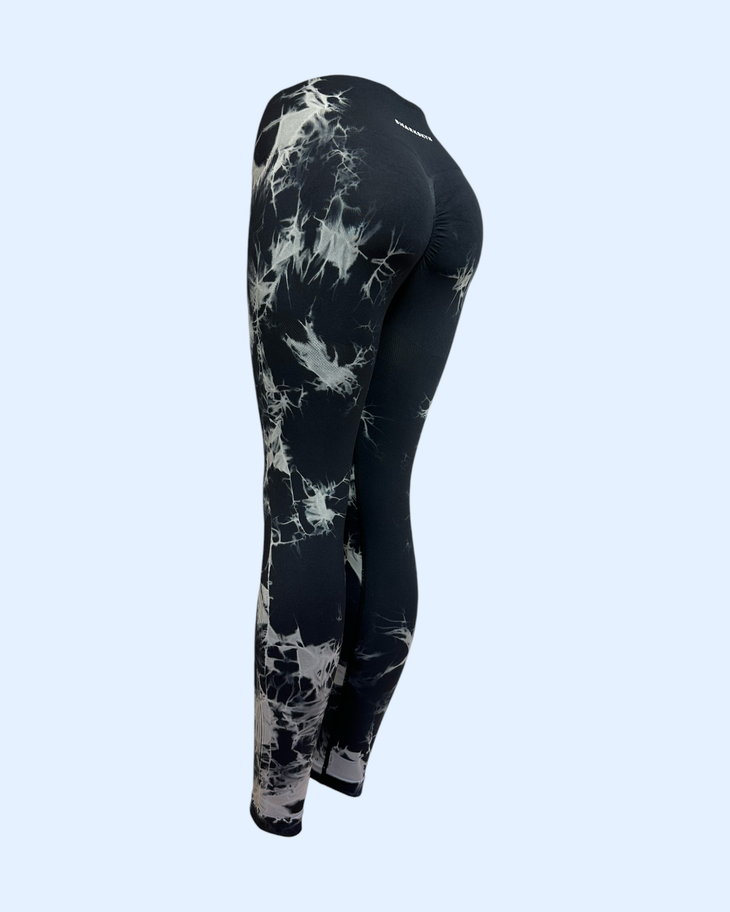 Marble Black Leggings