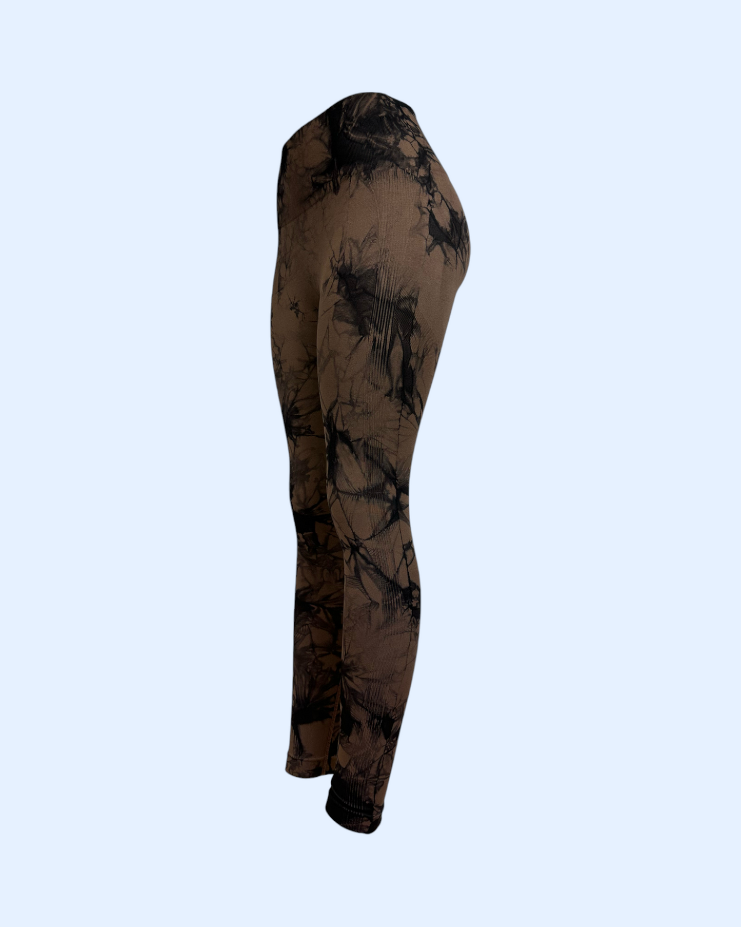 Marble Black Leggings