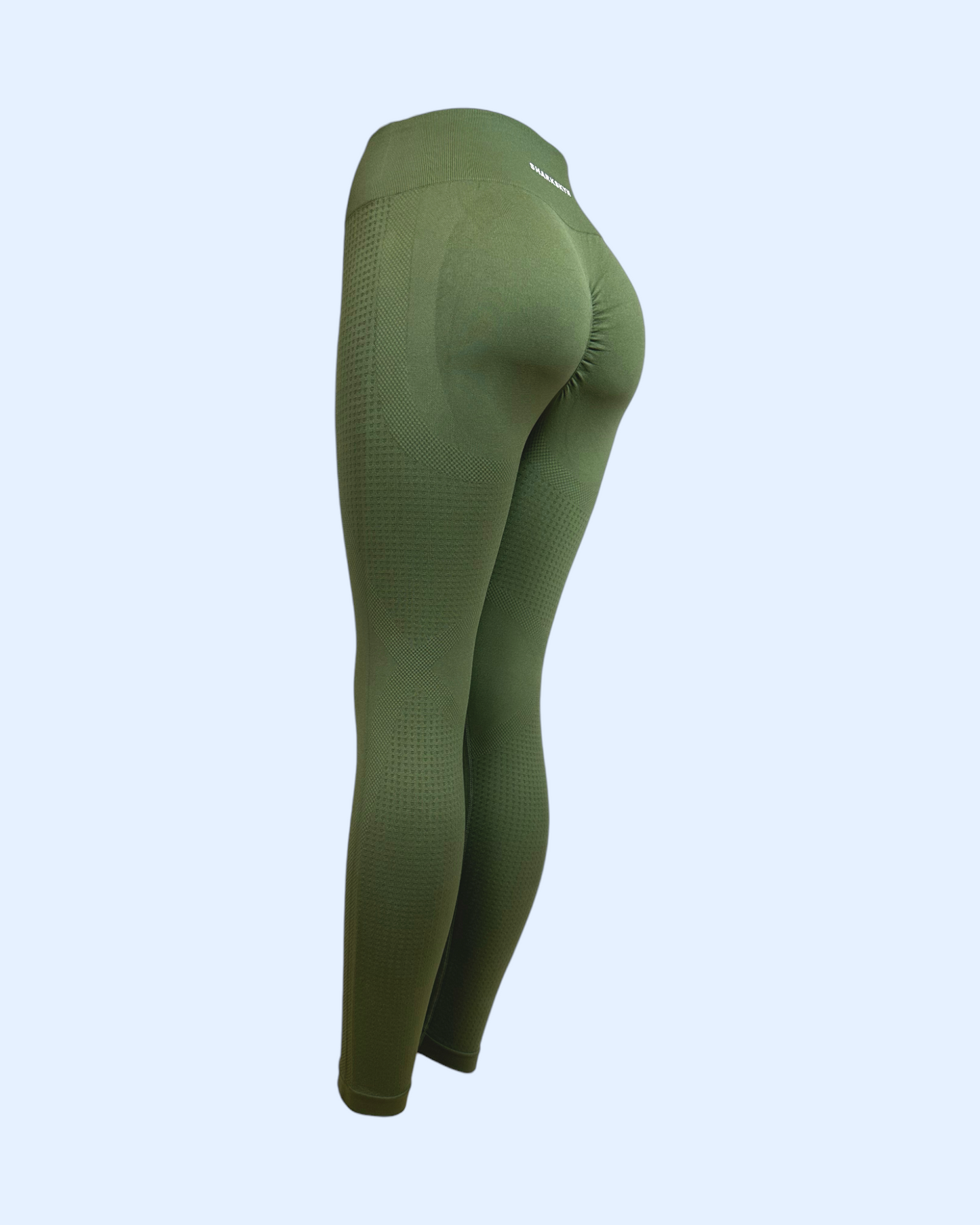 Navy Green Leggings